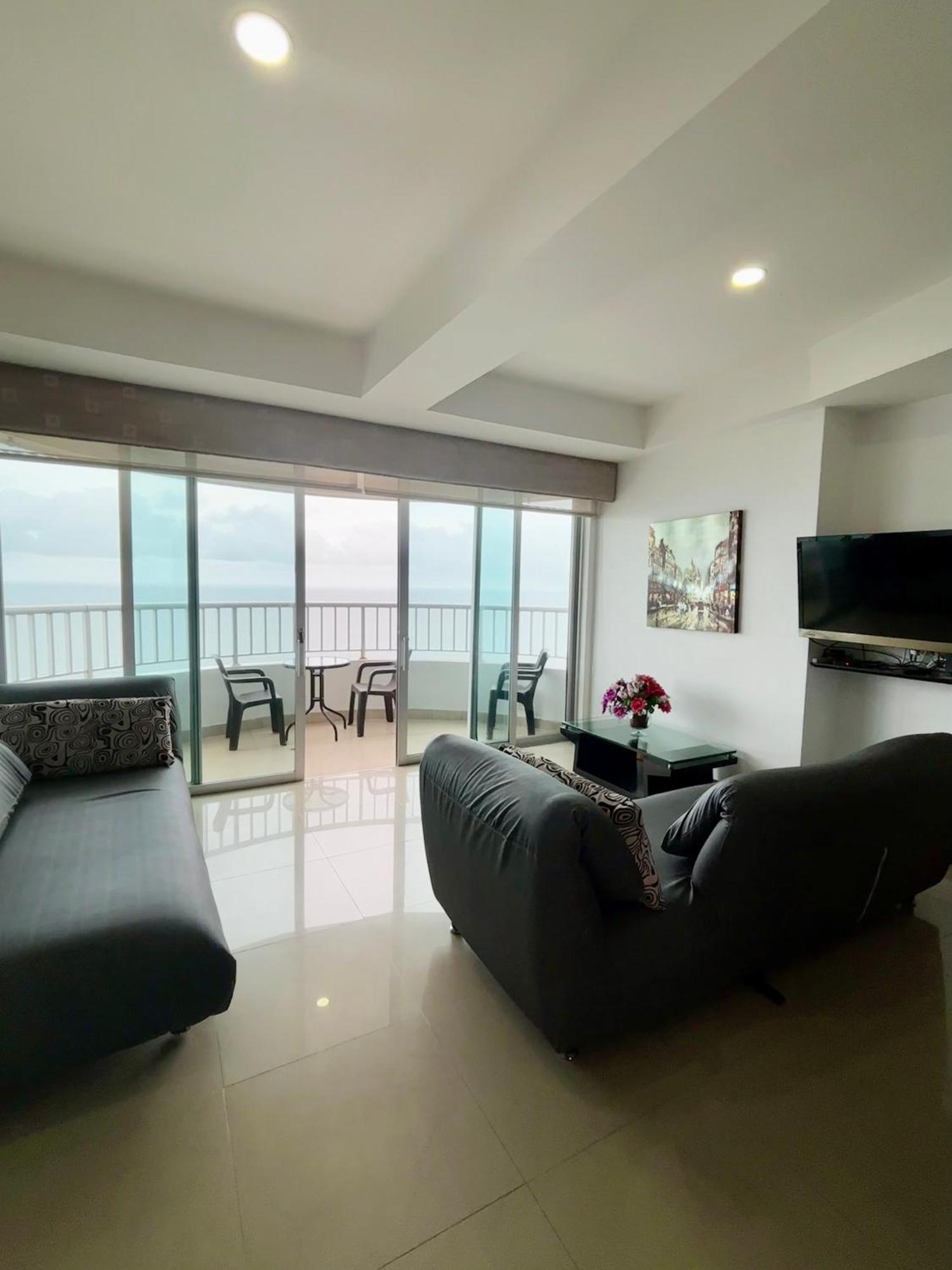 Paraiso En Bocagrande Con Vista Al Mar Cartagena Ngoại thất bức ảnh