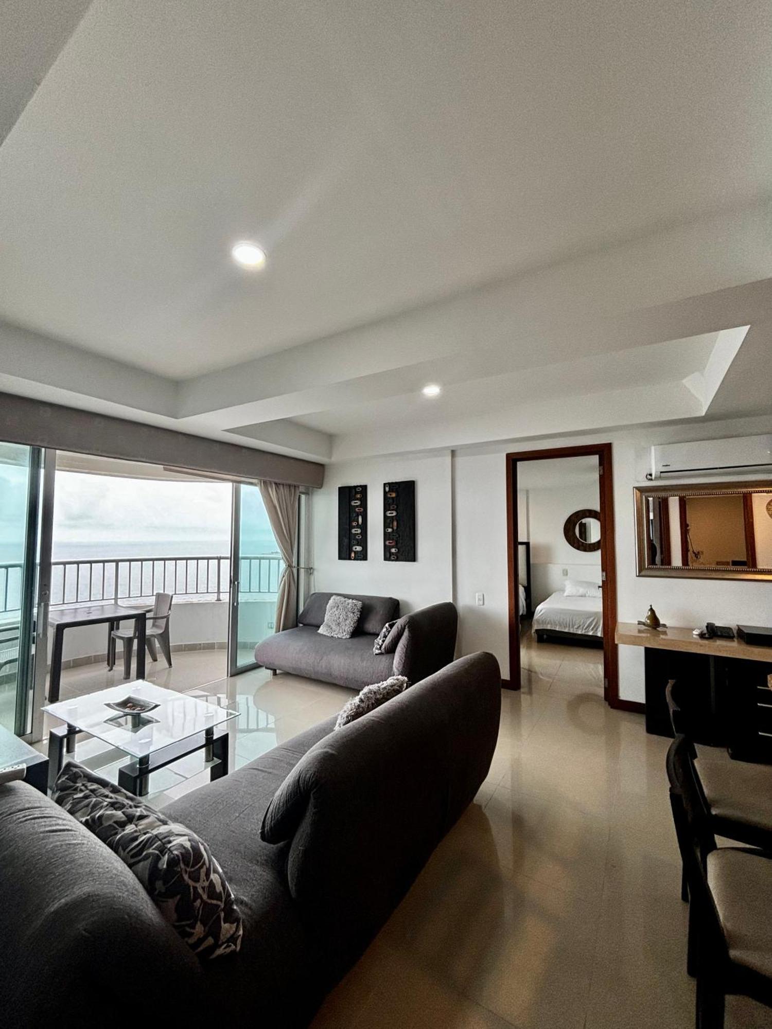 Paraiso En Bocagrande Con Vista Al Mar Cartagena Ngoại thất bức ảnh