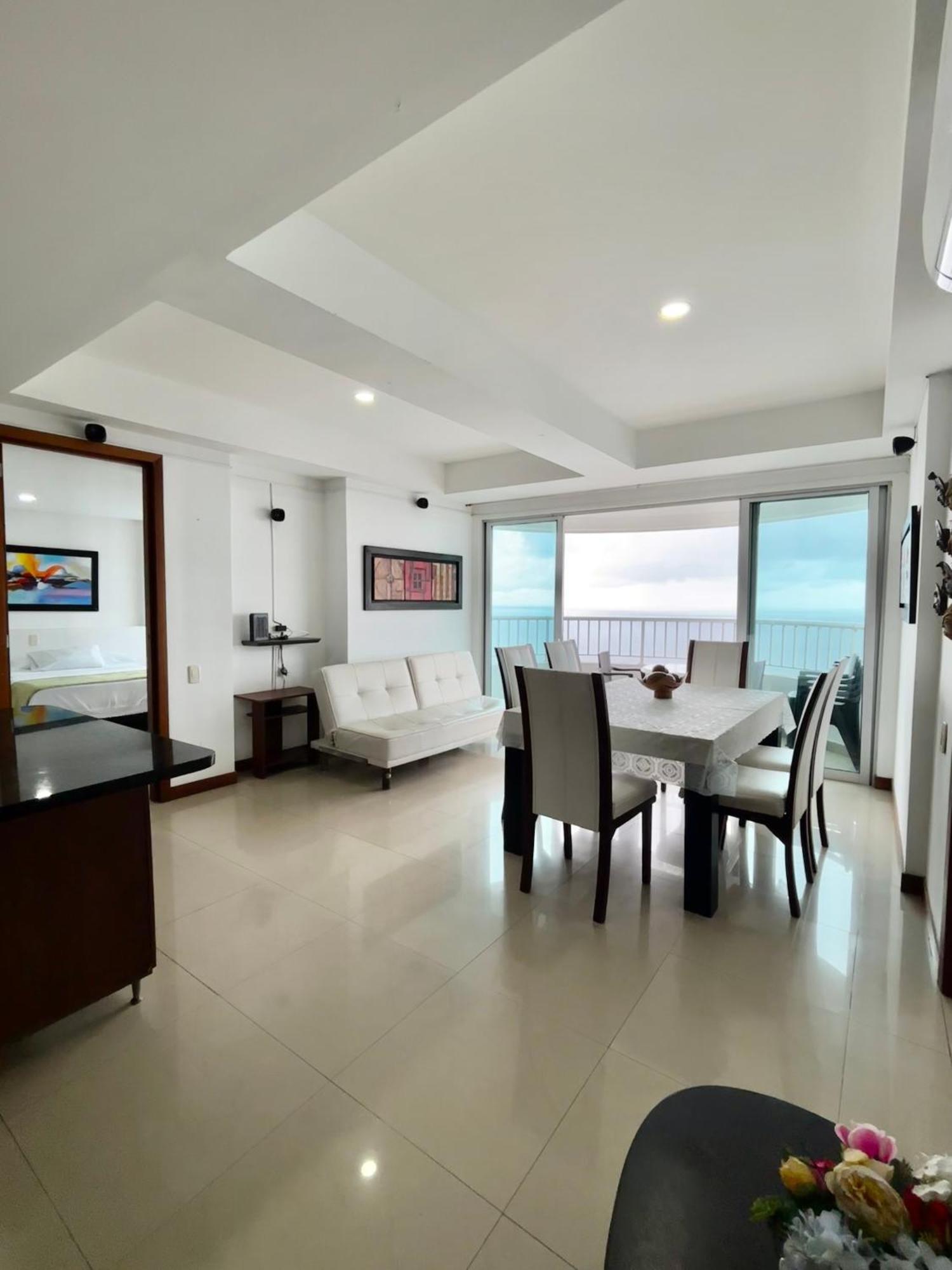 Paraiso En Bocagrande Con Vista Al Mar Cartagena Ngoại thất bức ảnh